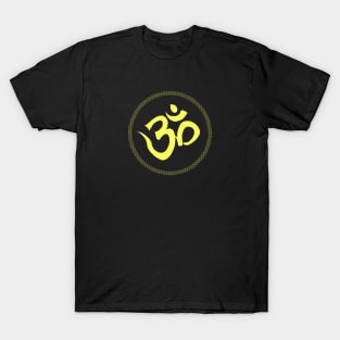 Spiritual Om Symbol Sacred Yoga Mantra T-Shirt